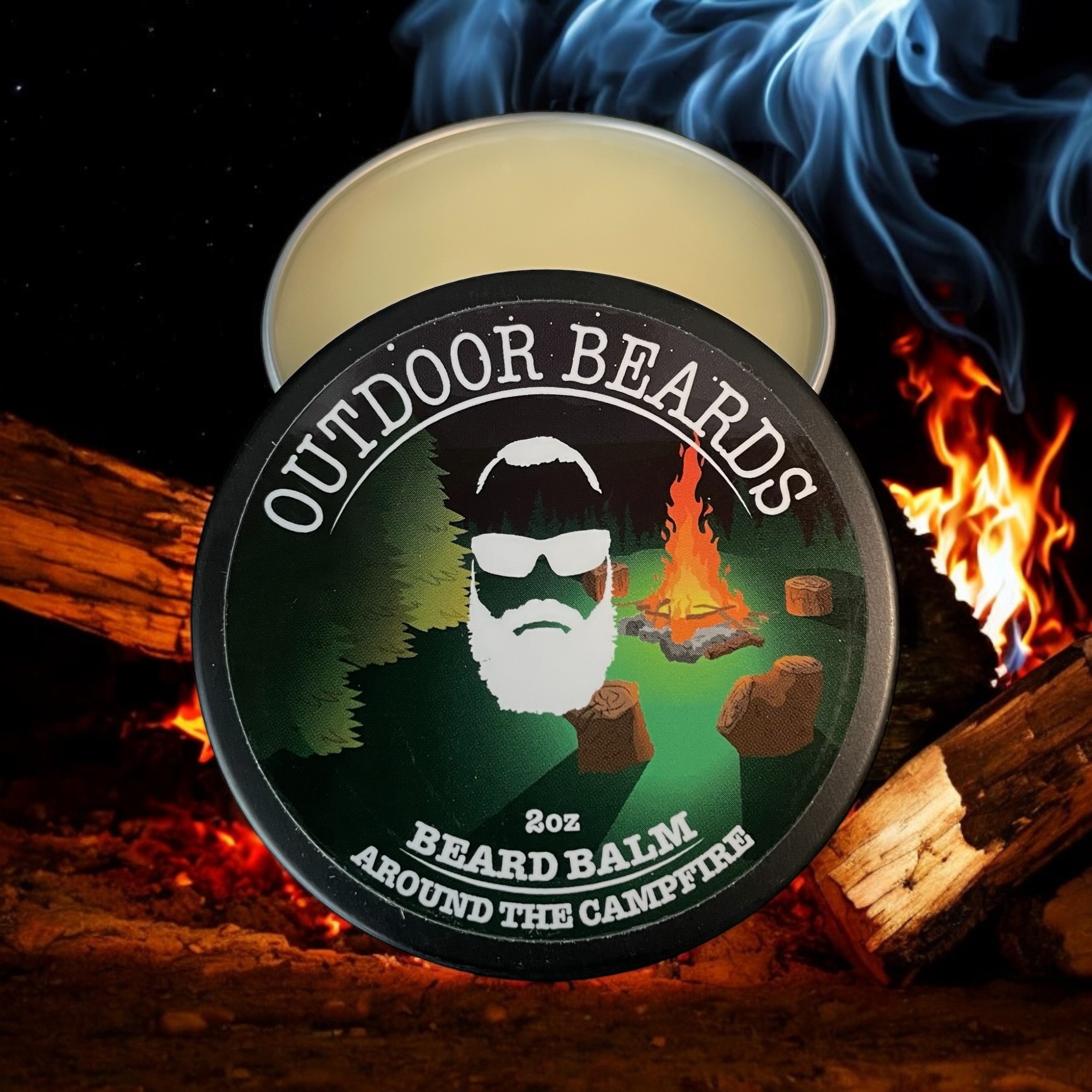 Around the Campfire Beard Balm - Image 3